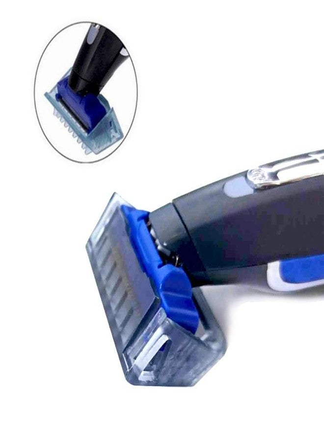 لين مي أمشاط بديلة لماكينة الحلاقة LinMei من الجيل الأول Micro Touch Solo - أمشاط 1 مم، 3 مم، 5 مم وفرشاة تنظيف - Image 4